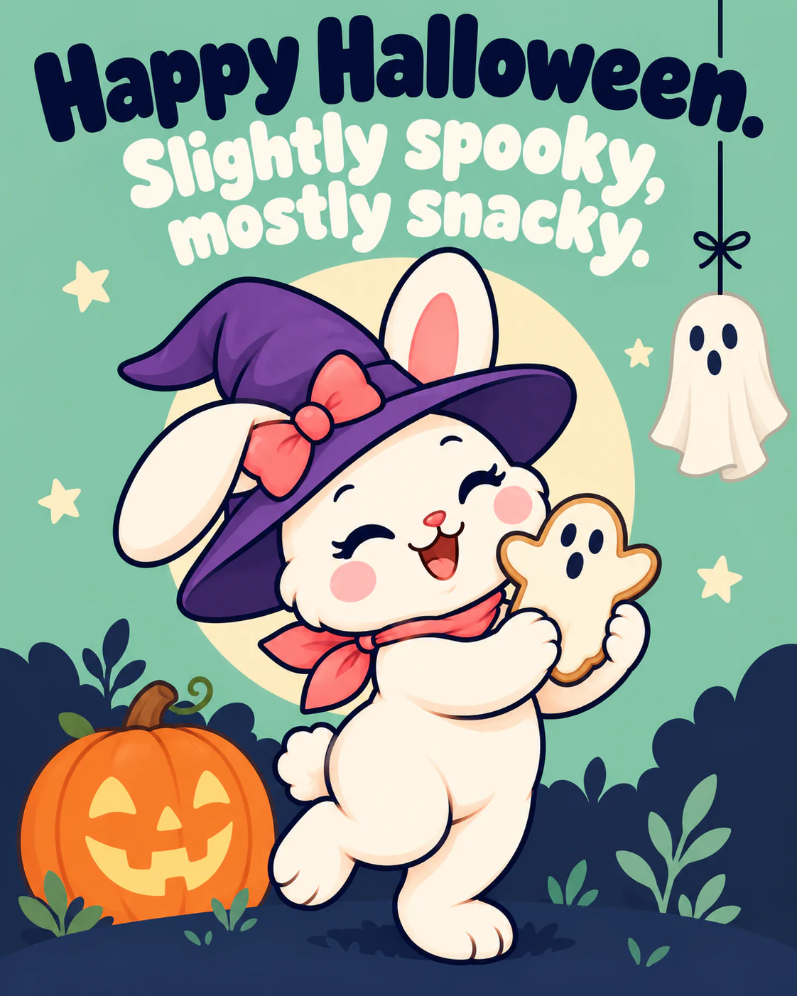 Happy Halloween. Slightly spooky, mostly snacky.
