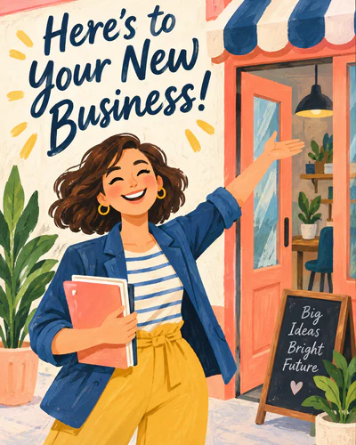 New business ecard