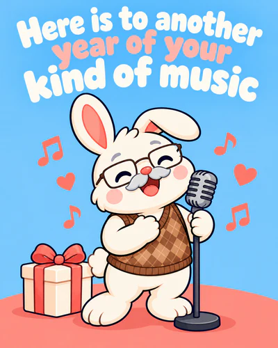 Here is to another year of your kind of music