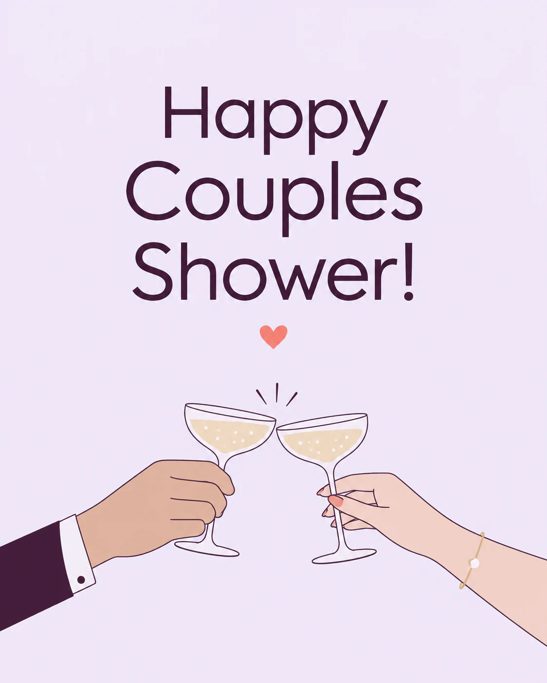 Couples shower ecard