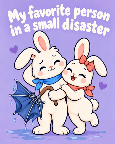 My favorite person in a small disaster