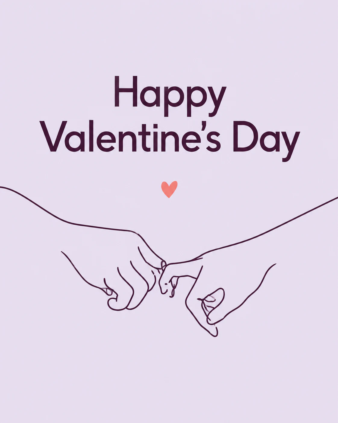 Heartfelt valentines day ecard