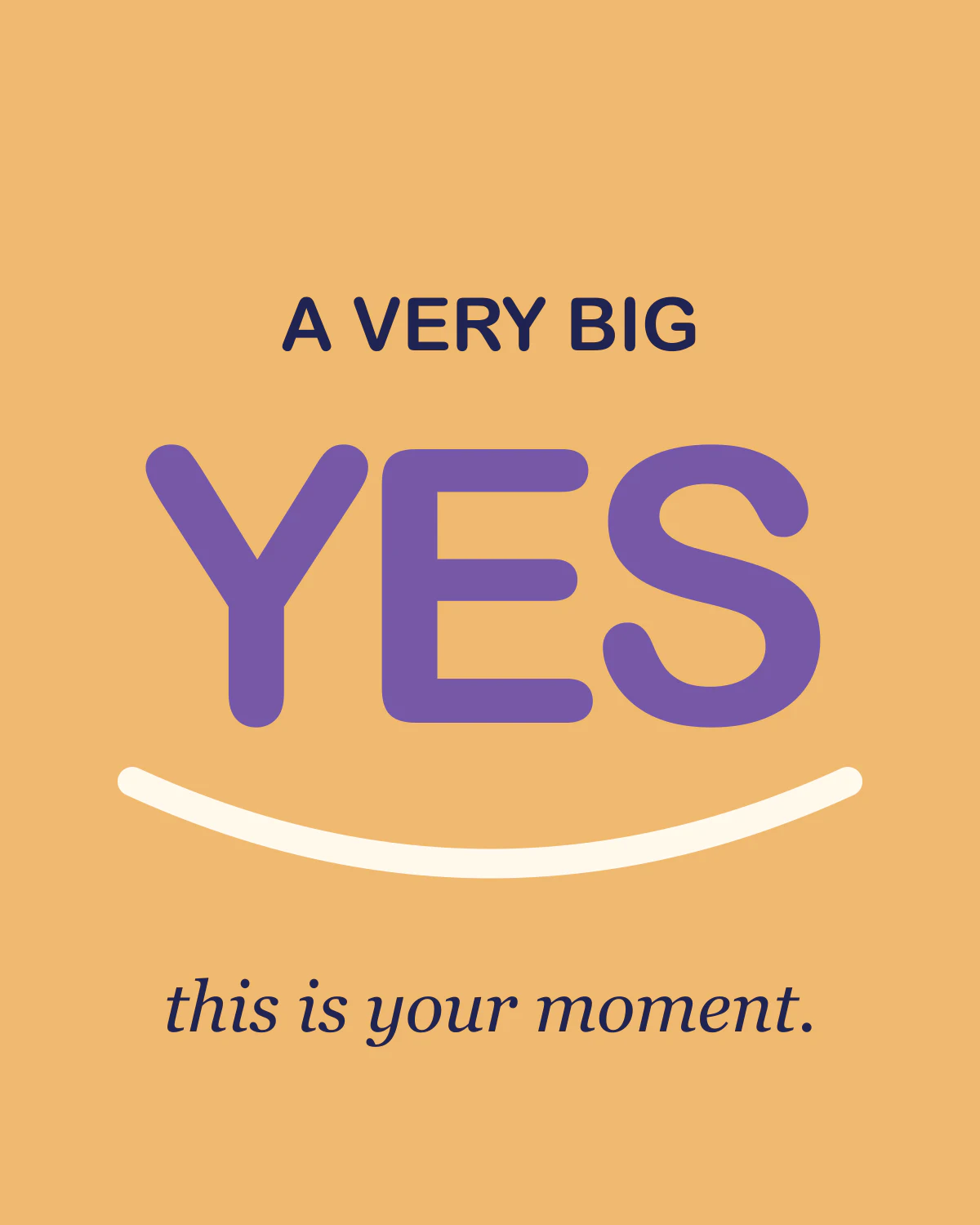 A very big yes