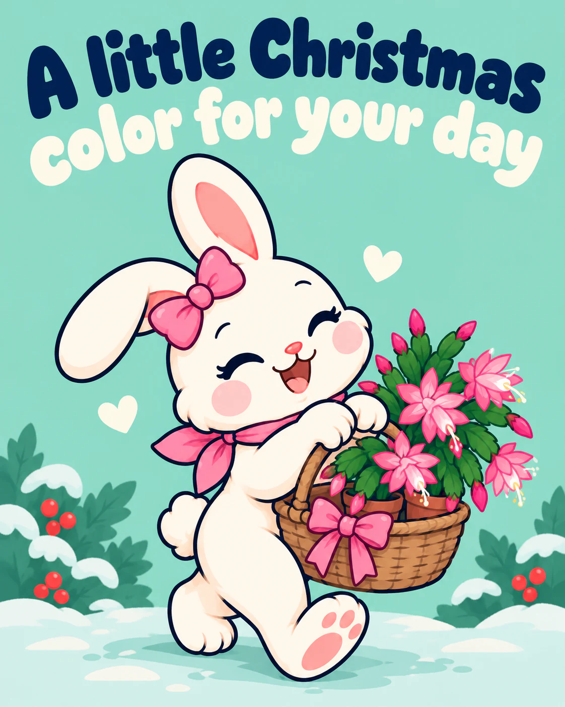 A little Christmas color for your day