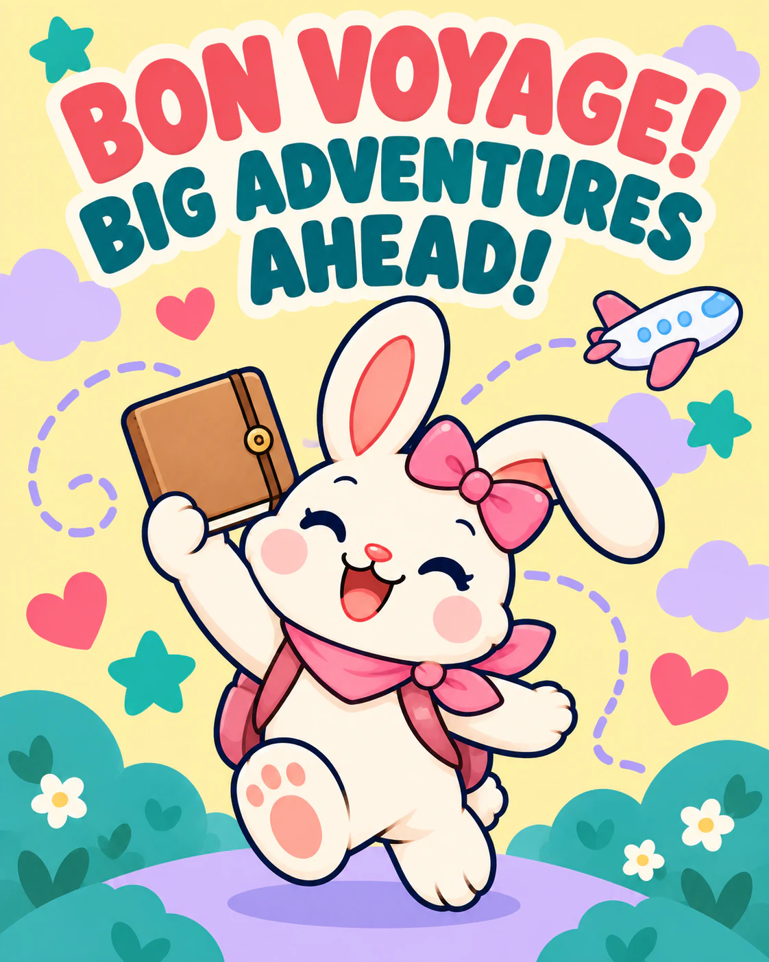 BON VOYAGE! BIG ADVENTURES AHEAD!