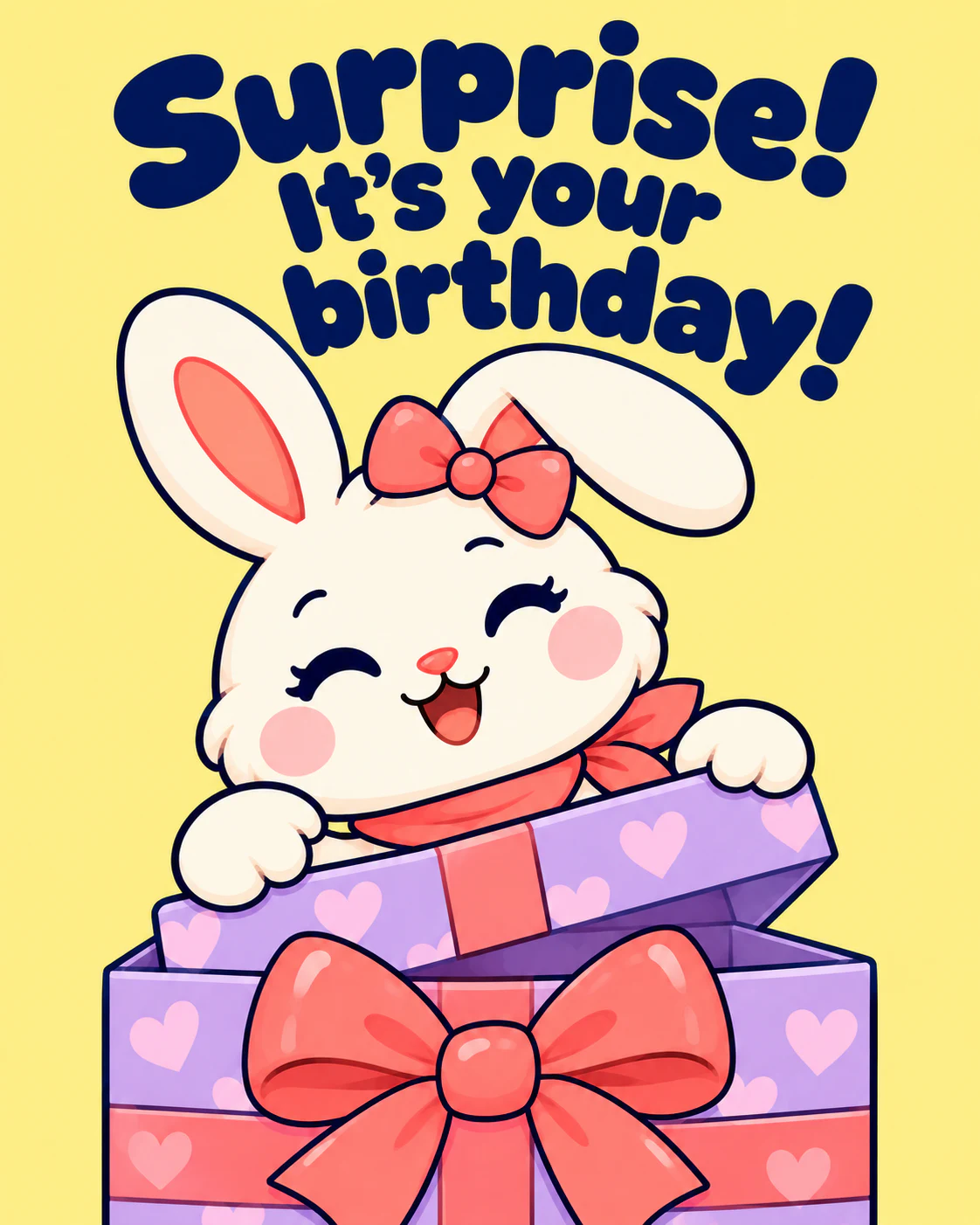 Surprise! It's your birthday!