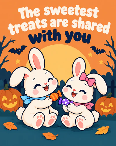The sweetest treats are shared with you