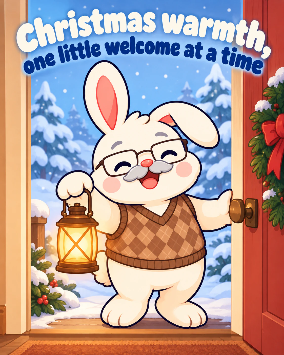 Christmas warmth, one little welcome at a time