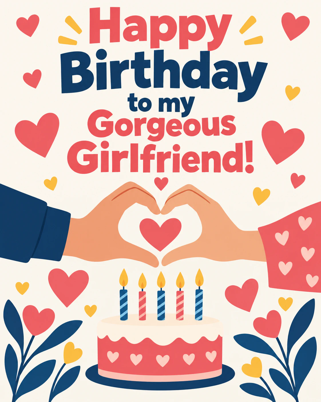 Birthday ecard for girlfriend