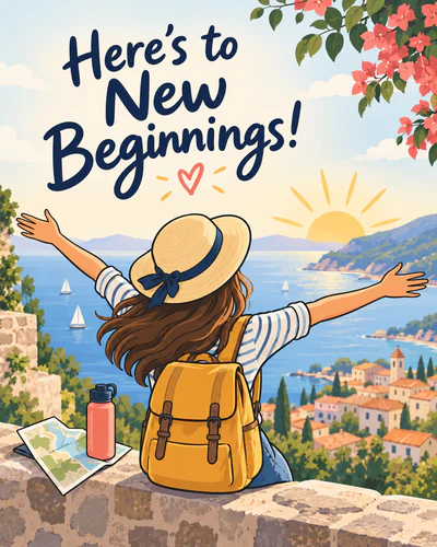Travel and new beginnings