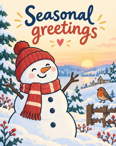 Seasonal greetings