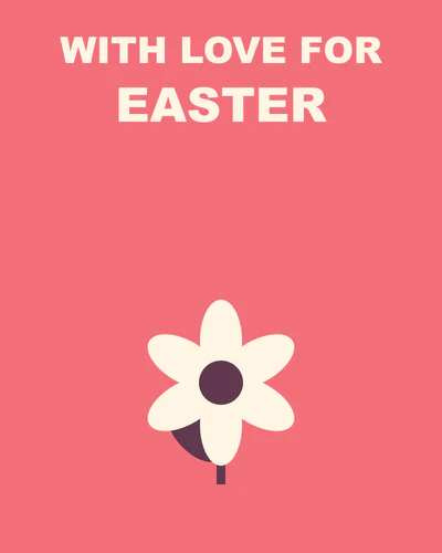 With love for Easter
