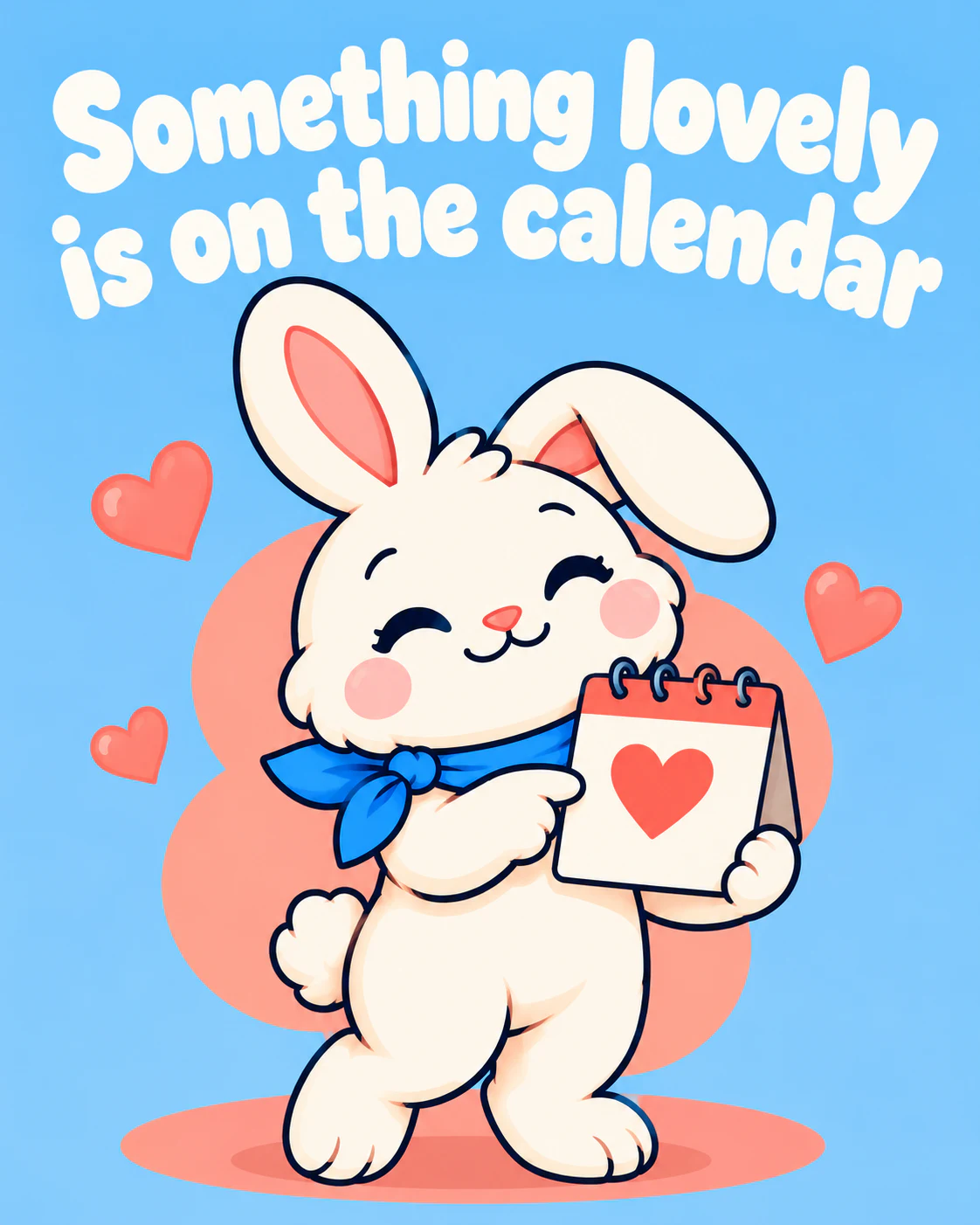 Something lovely is on the calendar