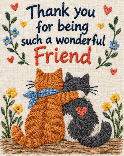 Friendship appreciation ecard