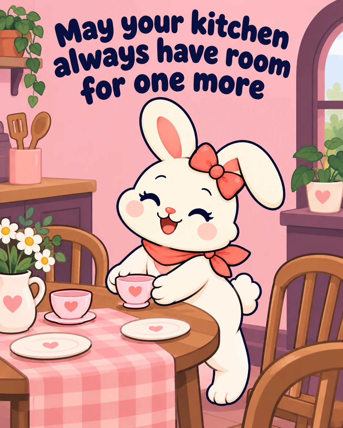May your kitchen always have room for one more