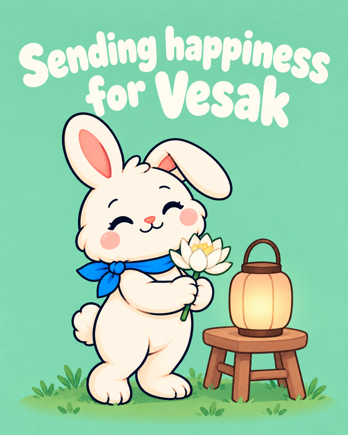 Sending happiness for Vesak