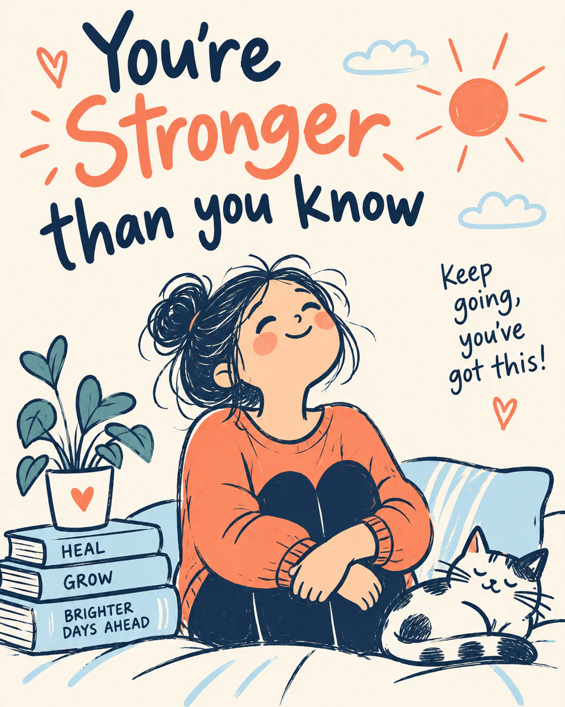 Recovery encouragement ecard