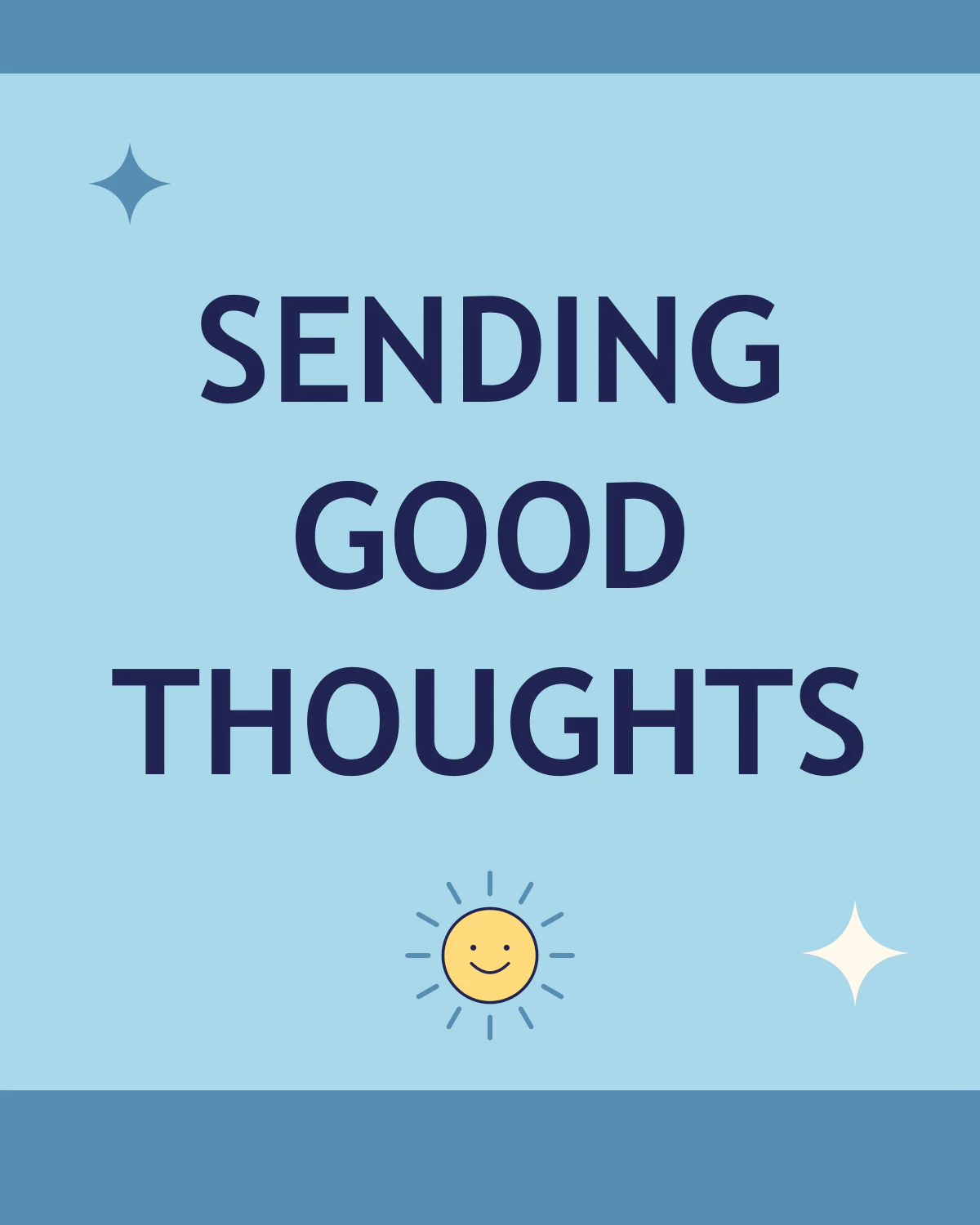 Sending good thoughts