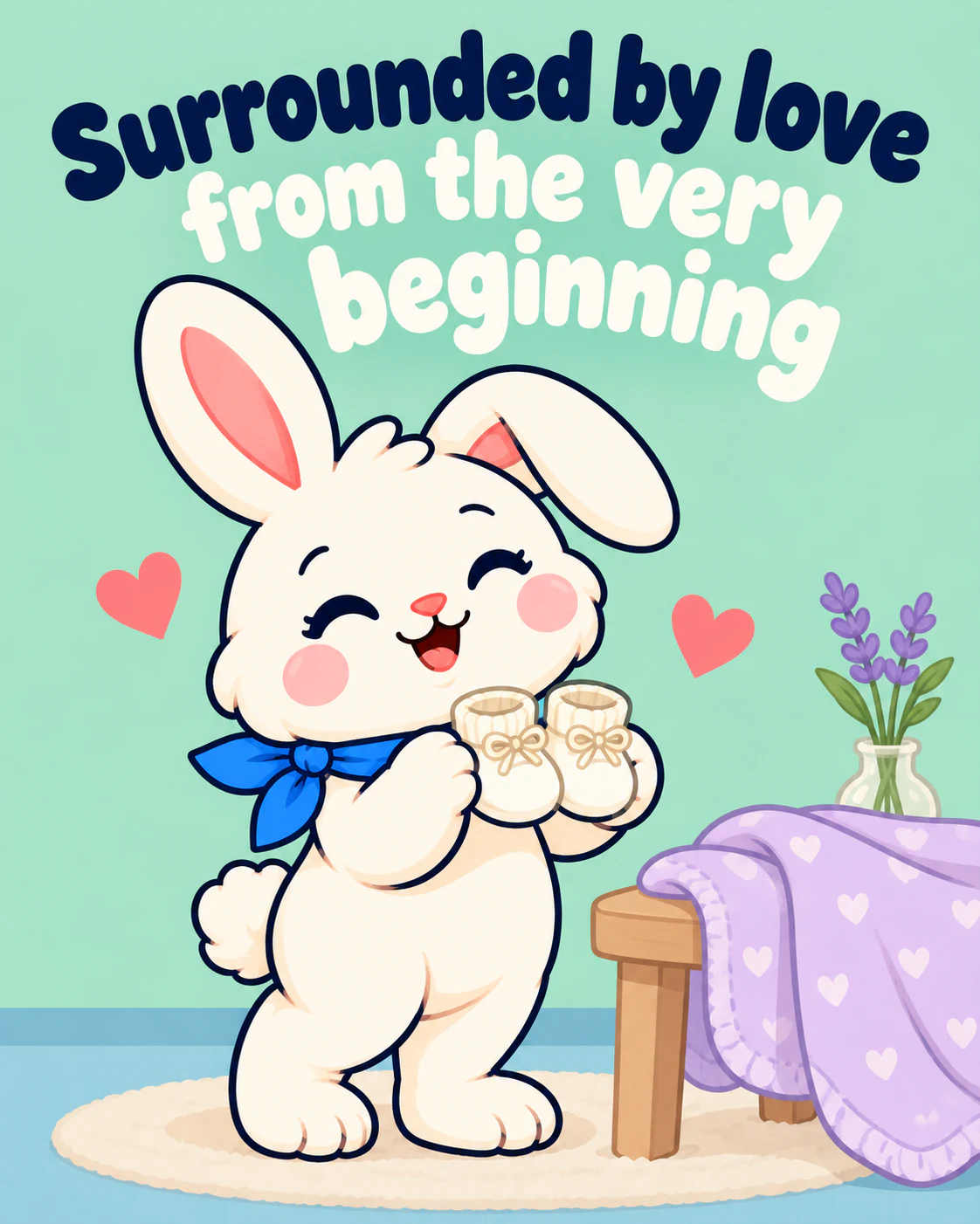 Surrounded by love from the very beginning