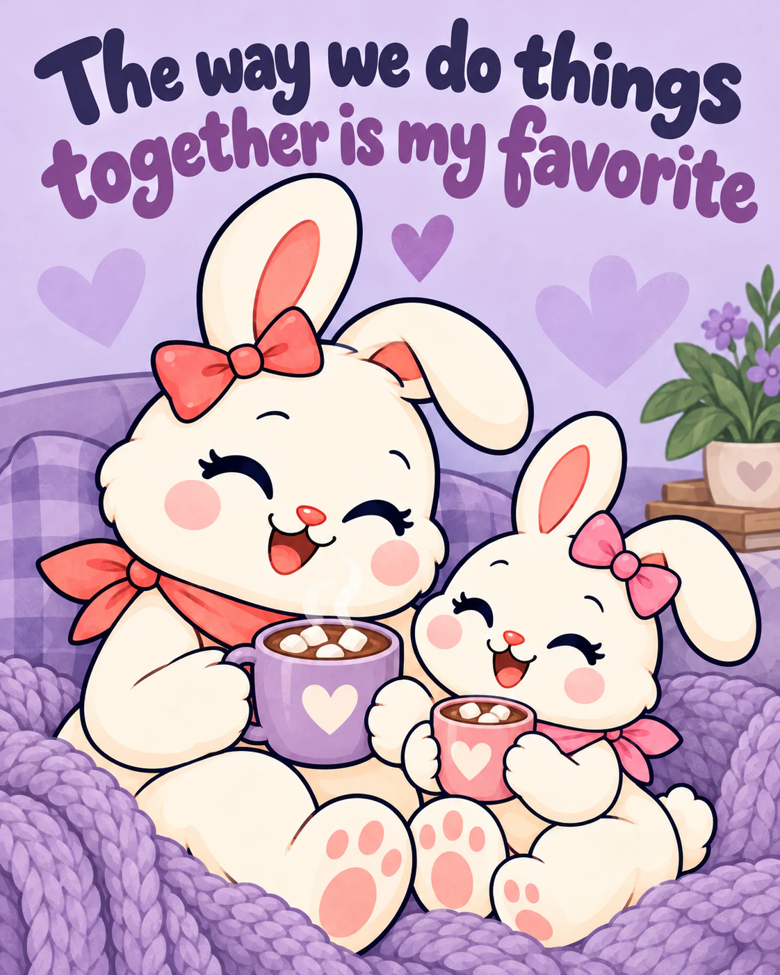 The way we do things together is my favorite