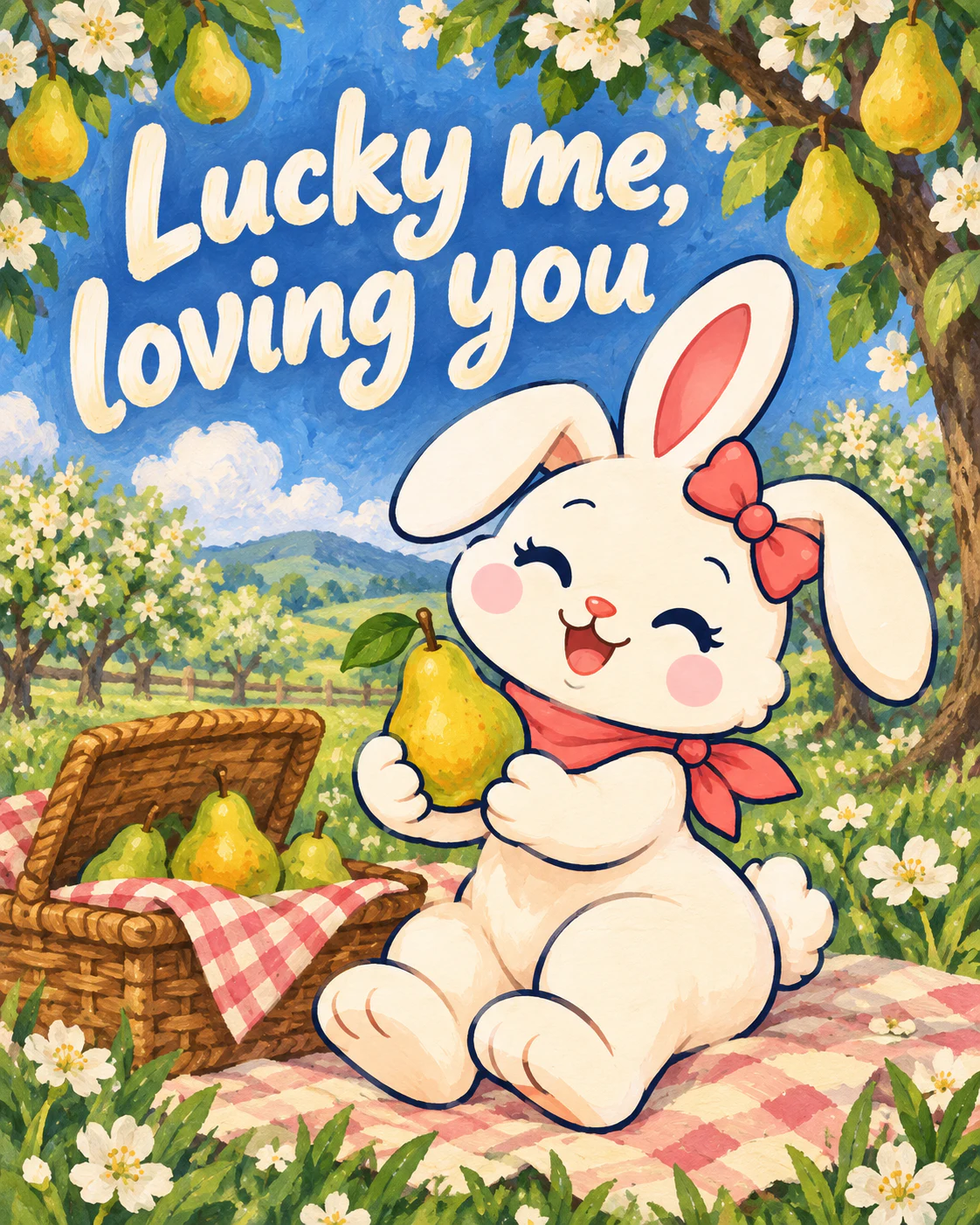 Lucky me, loving you