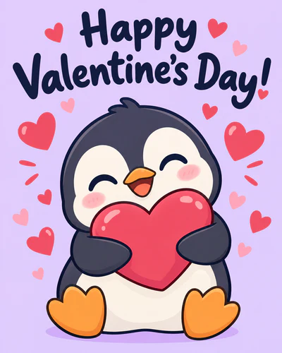 Sweet valentines day ecard
