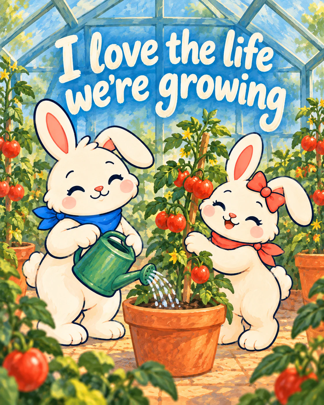 I love the life we're growing