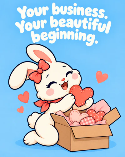 Your business. Your beautiful beginning.