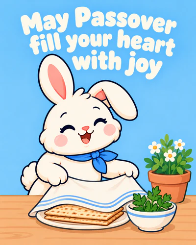May Passover fill your heart with joy