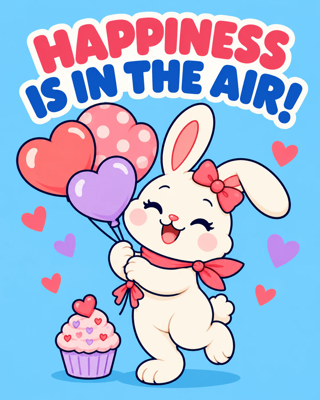 HAPPINESS IS IN THE AIR!