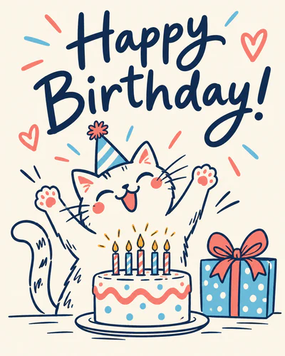 Printable birthday ecards