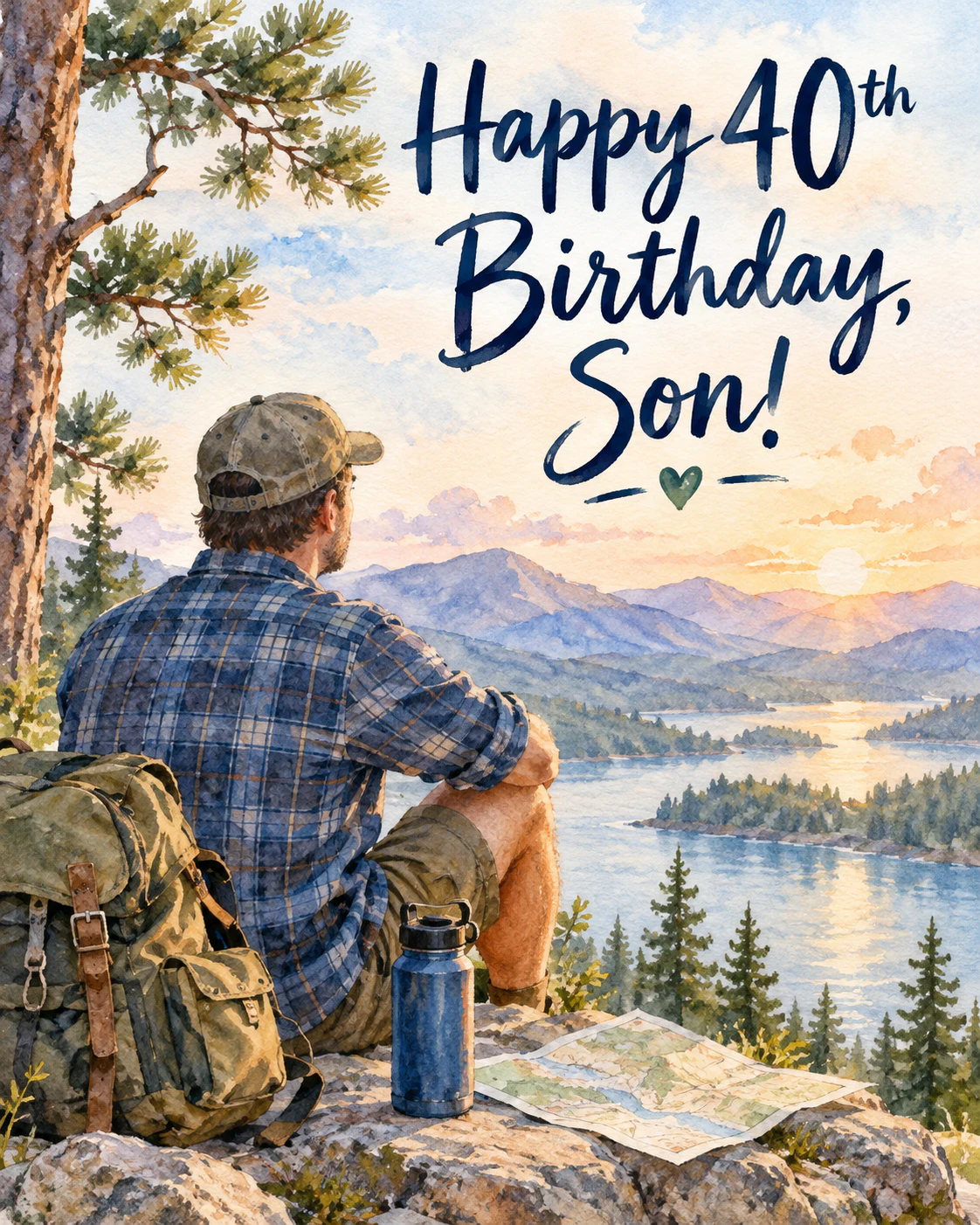 Happy 40th birthday, son