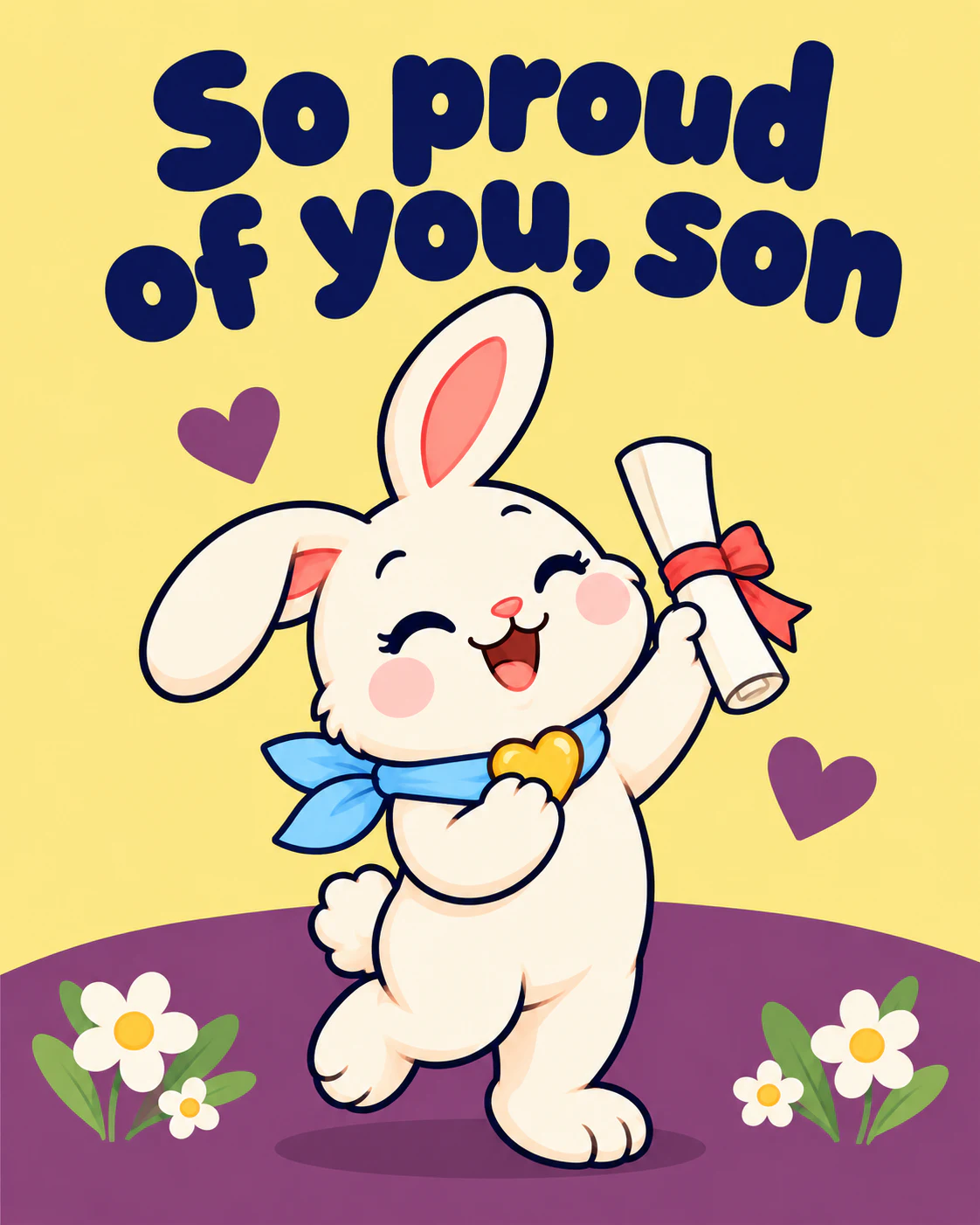 So proud of you, son