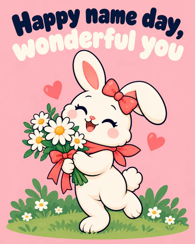 Happy name day, wonderful you