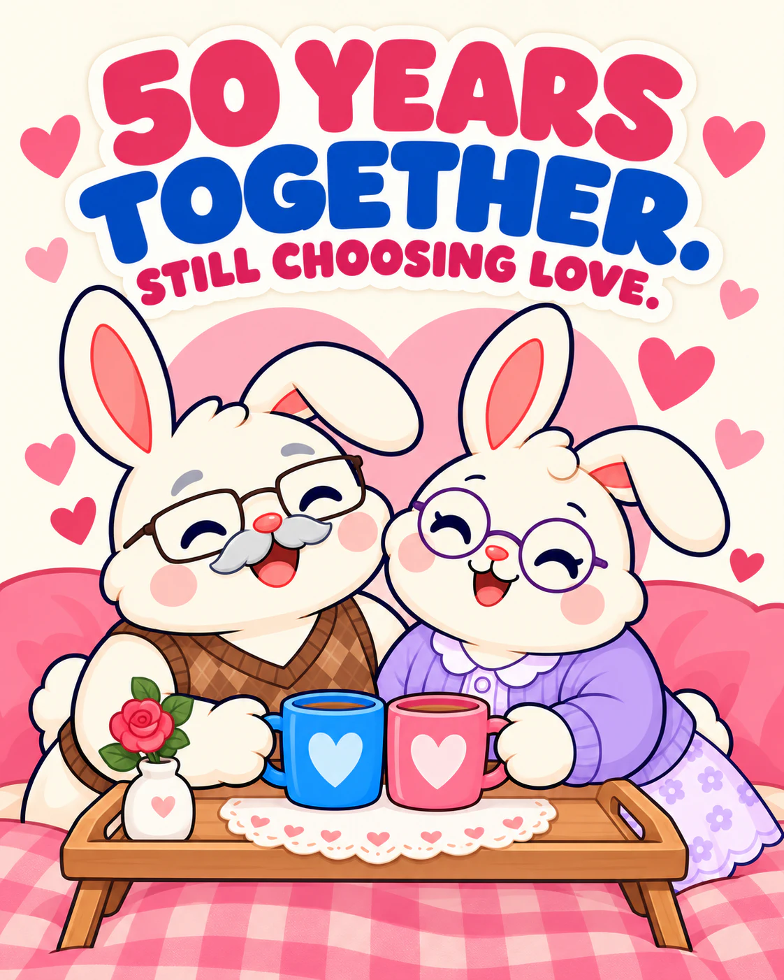 50 YEARS TOGETHER. STILL CHOOSING LOVE.