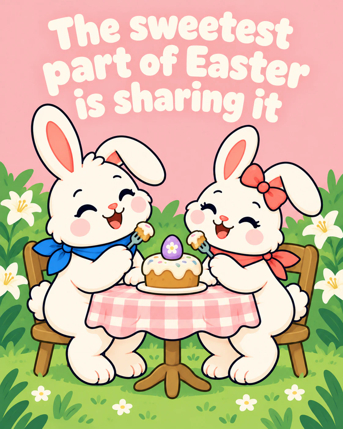 The sweetest part of Easter is sharing it