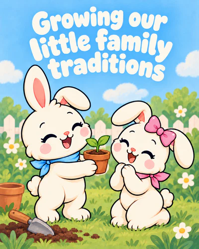 Growing our little family traditions
