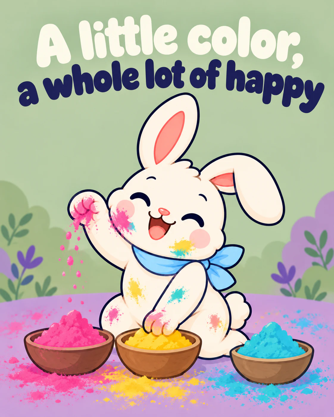 A little color, a whole lot of happy