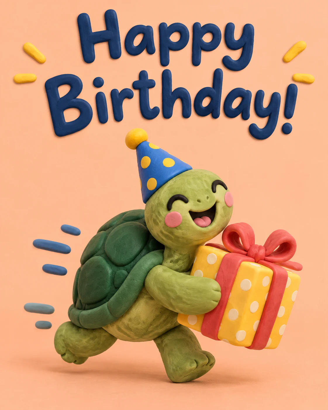 Last minute birthday ecard