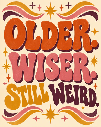 Older. Wiser. Still weird.