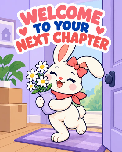 WELCOME TO YOUR NEXT CHAPTER