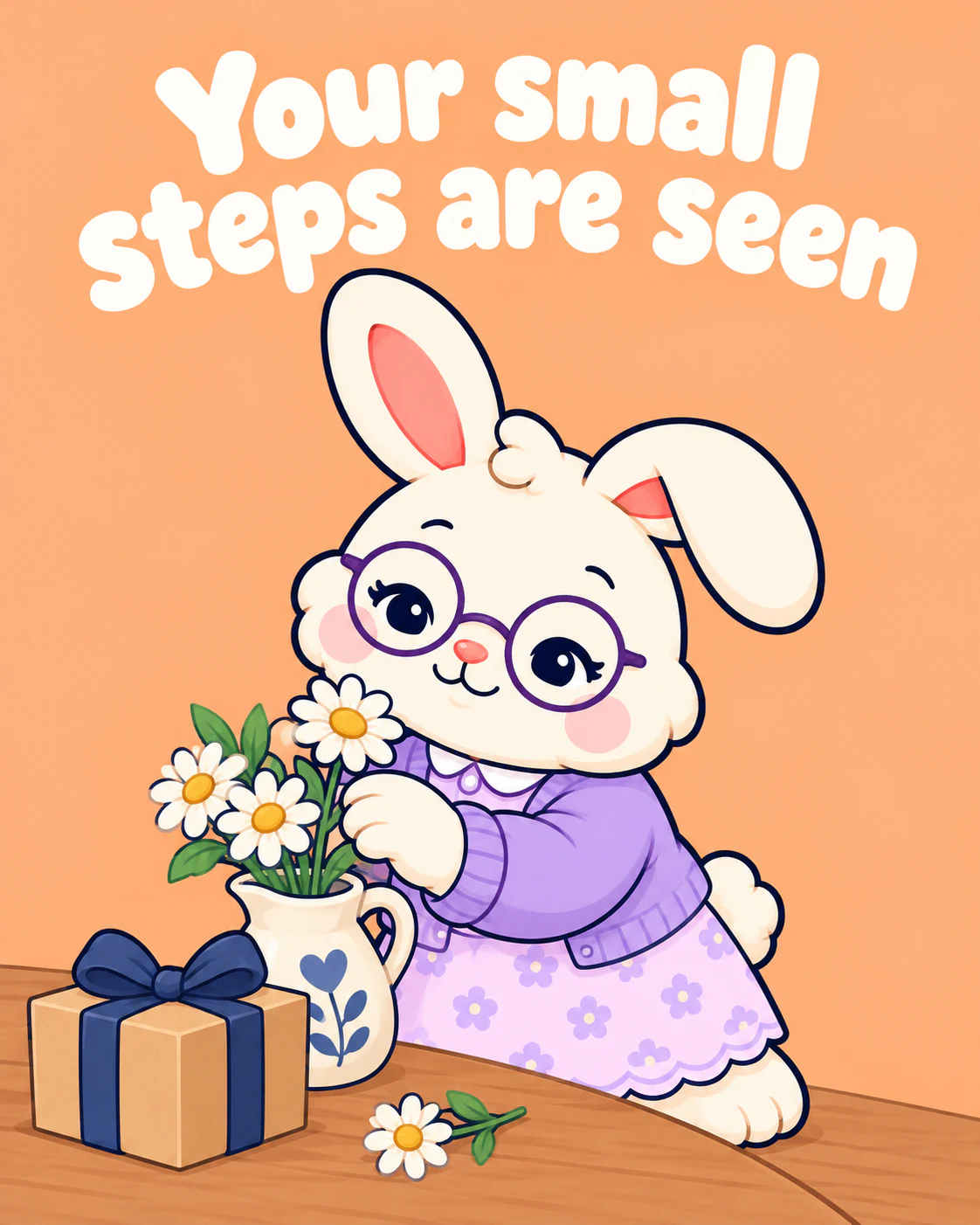 Your small steps are seen