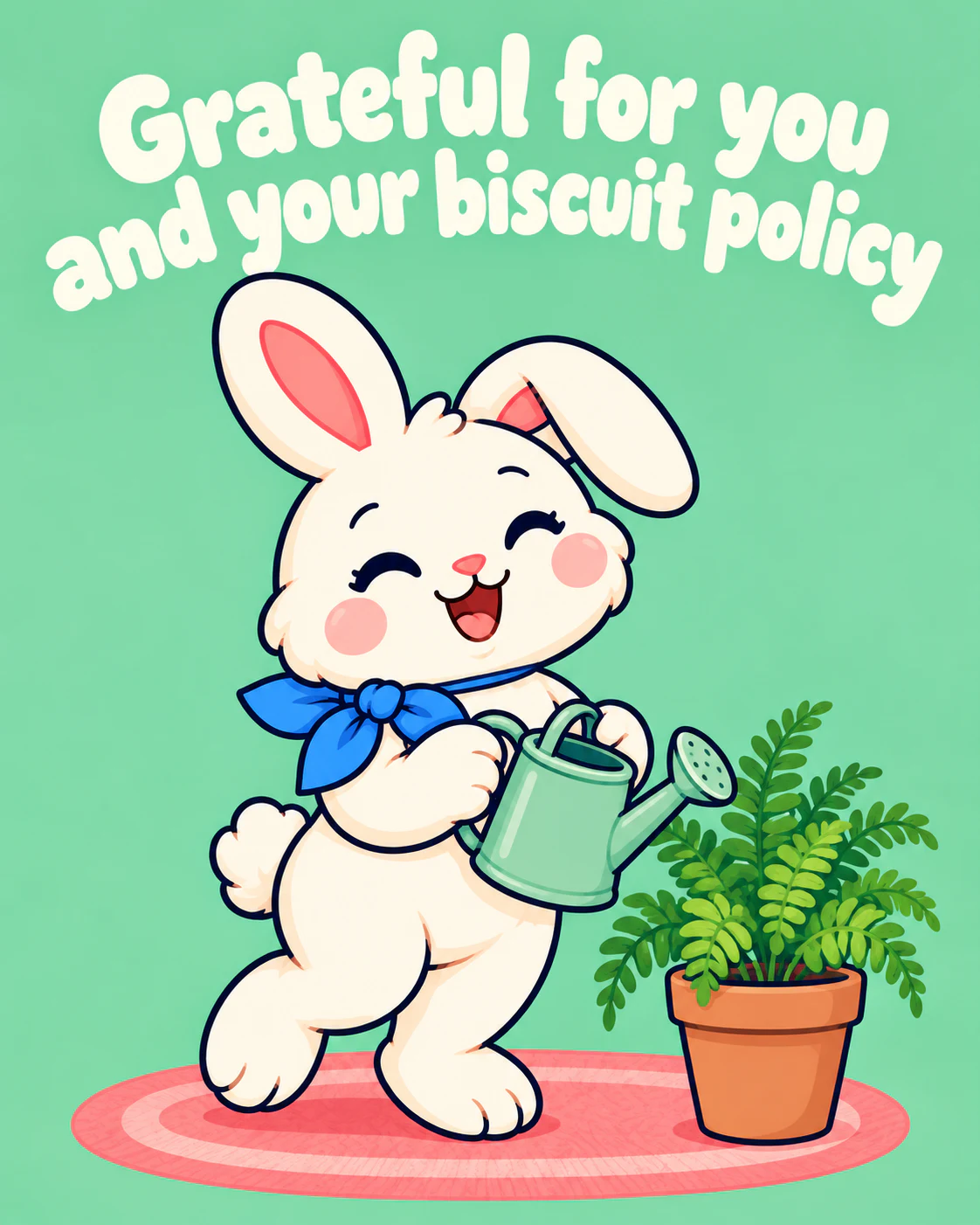 Grateful for you and your biscuit policy