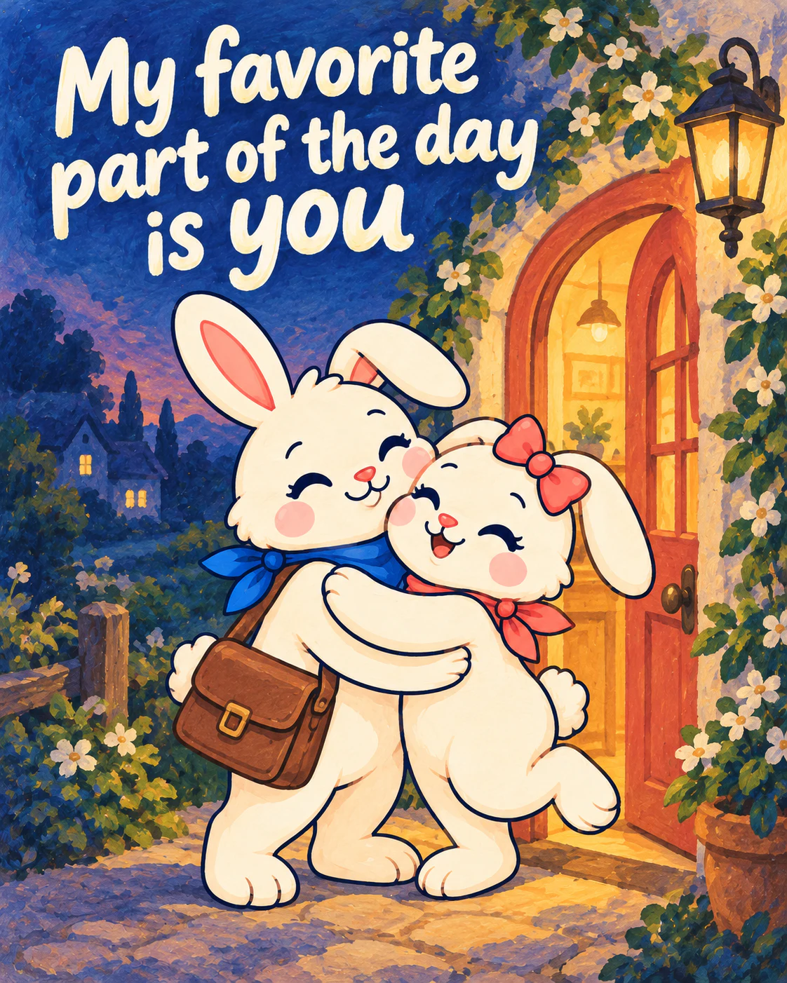 My favorite part of the day is you