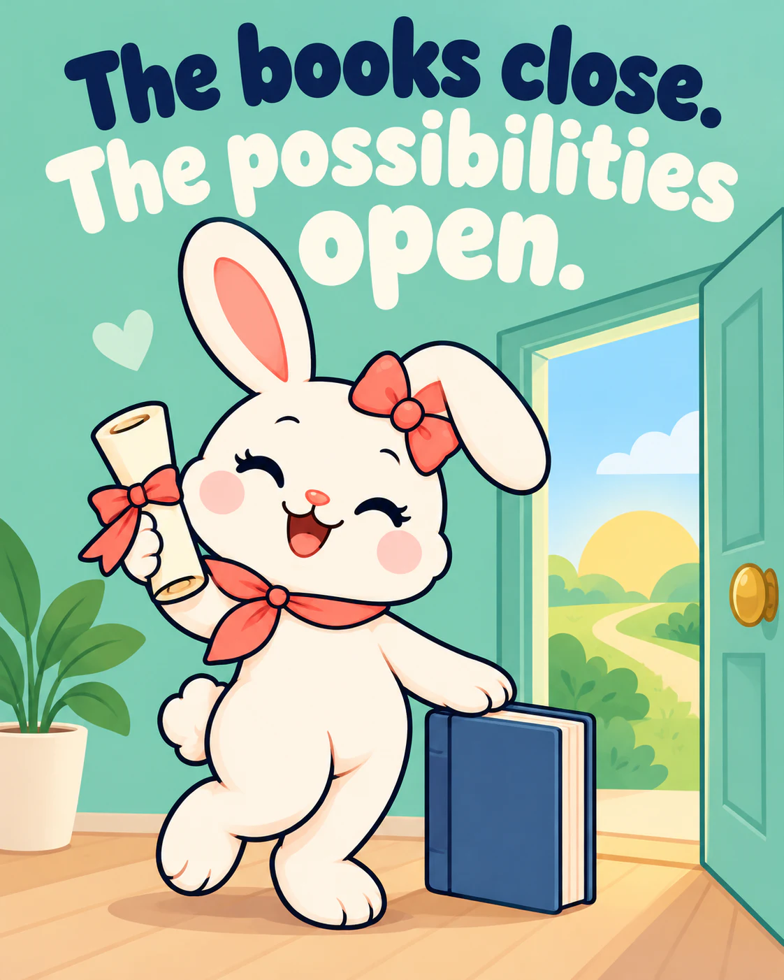 The books close. The possibilities open.