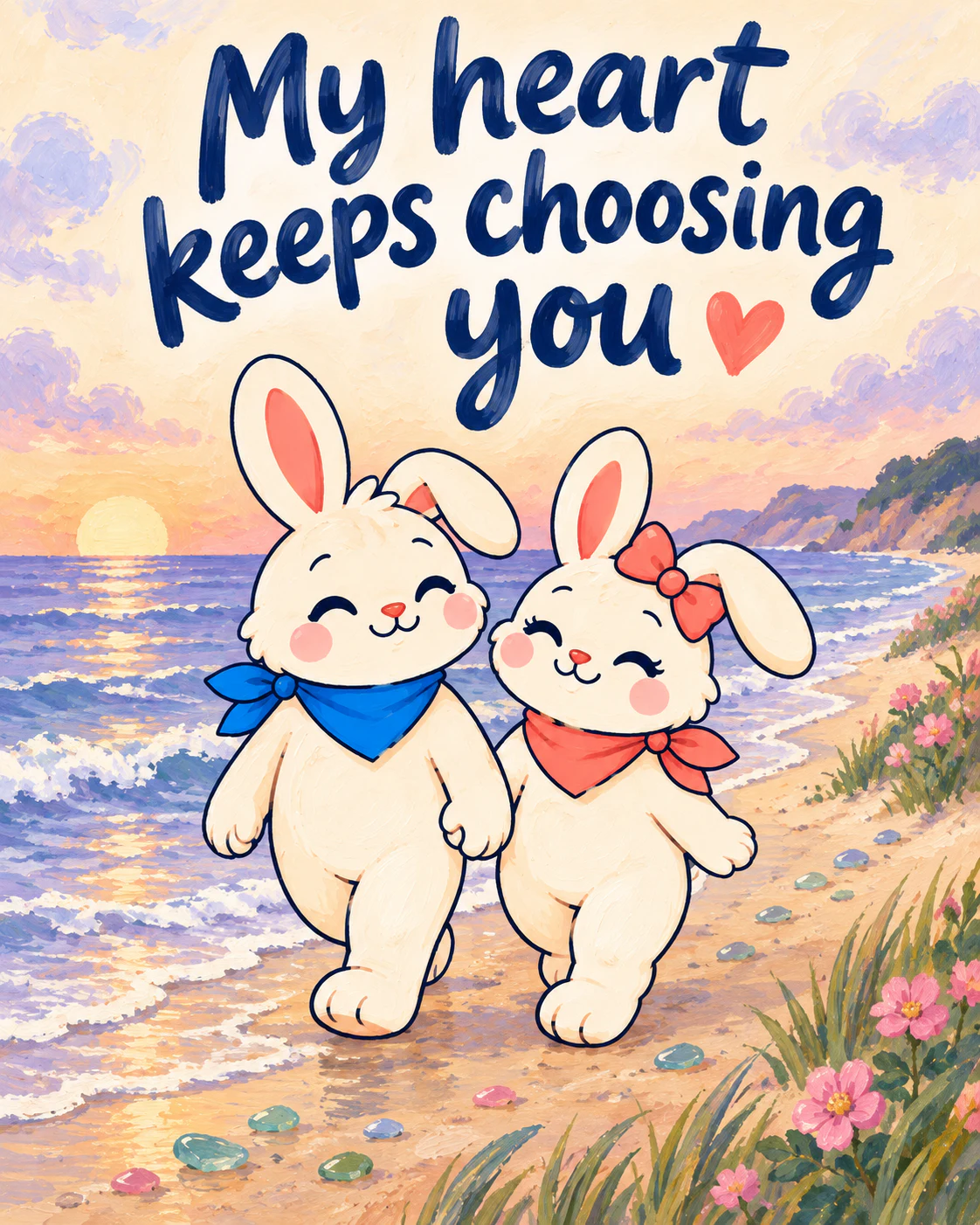 My heart keeps choosing you