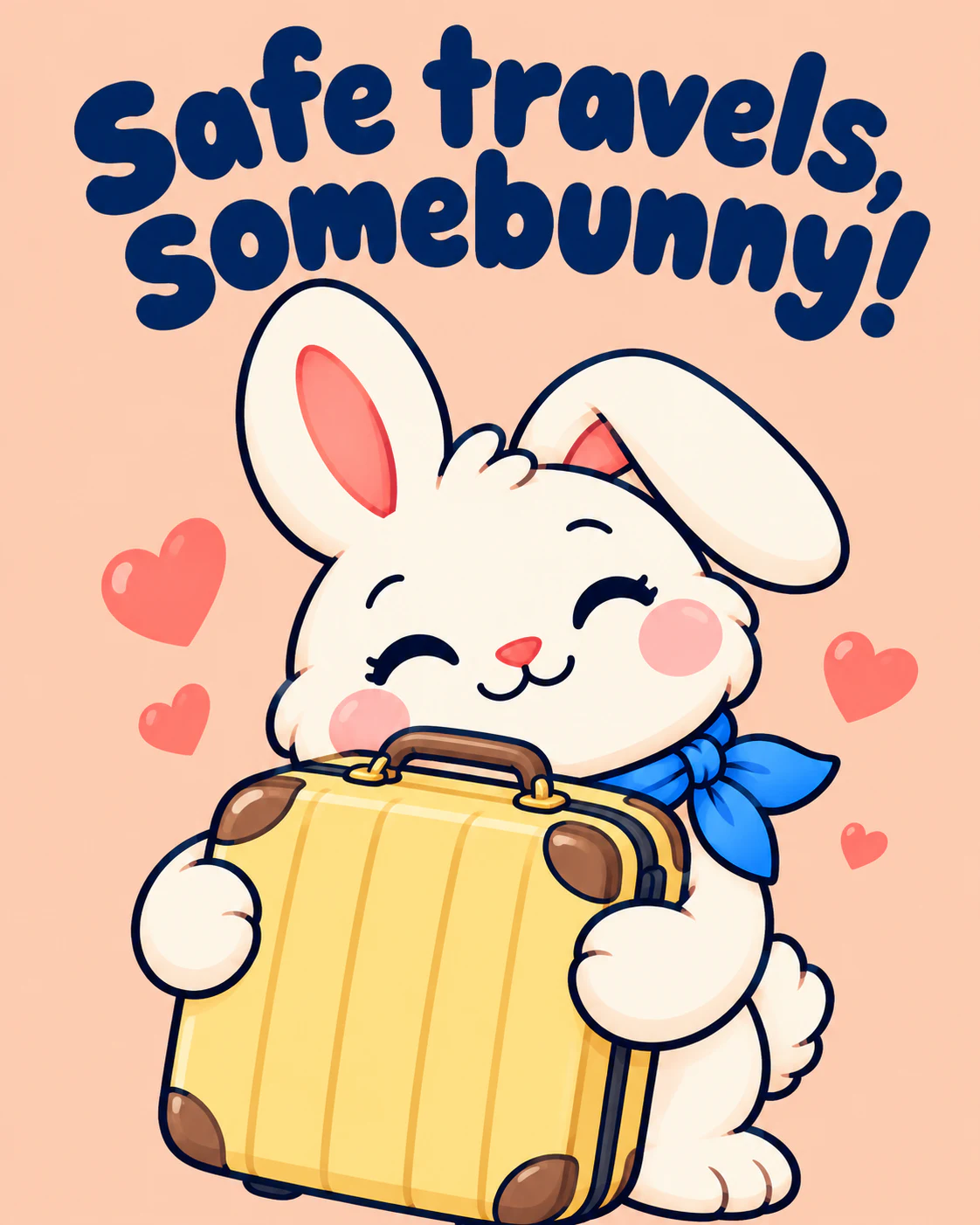 Safe travels, somebunny!