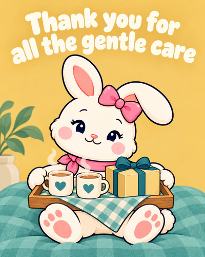 Thank you for all the gentle care