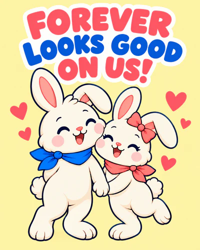 FOREVER LOOKS GOOD ON US!