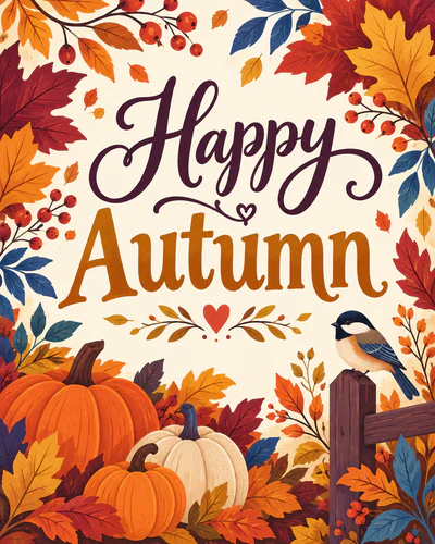 Autumn ecard